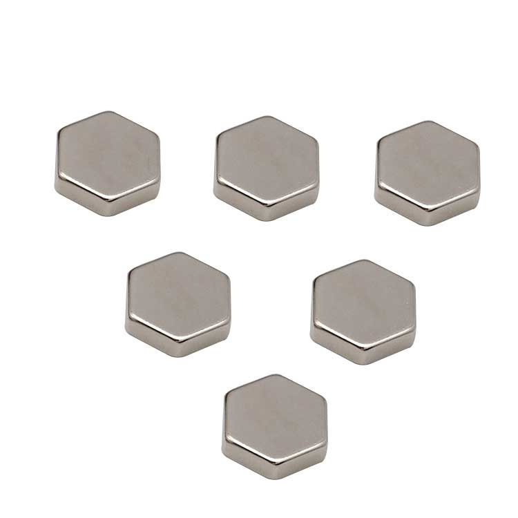 Aimants hexagonaux