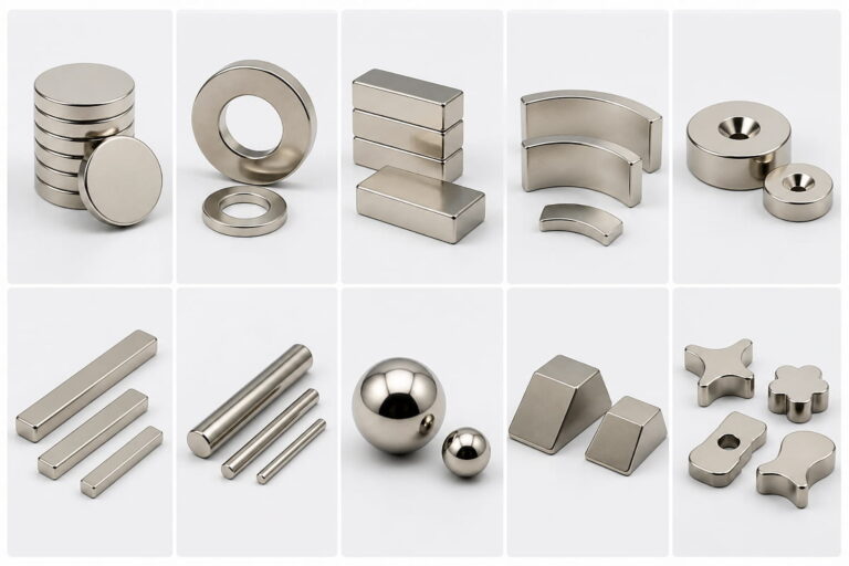 Formes disponibles pour les aimants N52