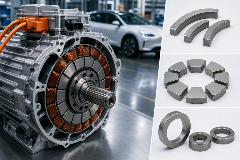 Types d'aimants couramment utilisés dans les moteurs de véhicules électriques