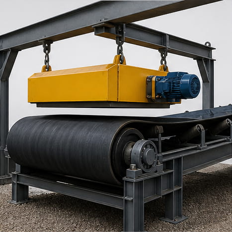 Aimants pour bandes transporteuses