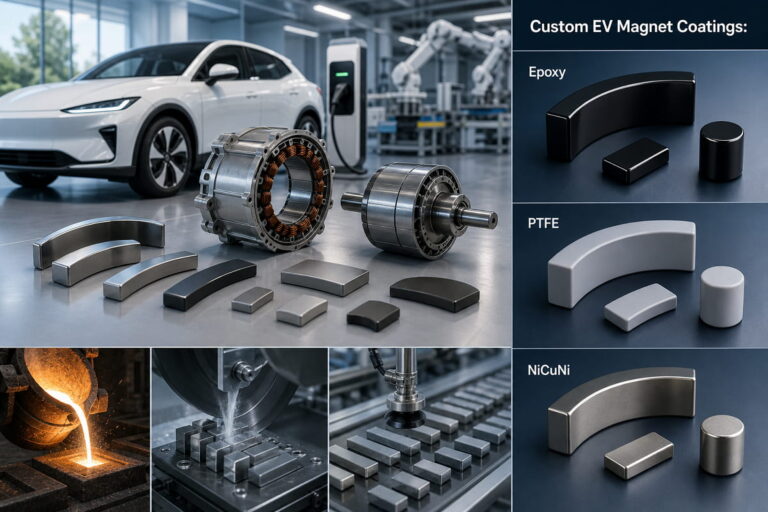 Revêtements magnétiques sur mesure pour véhicules électriques