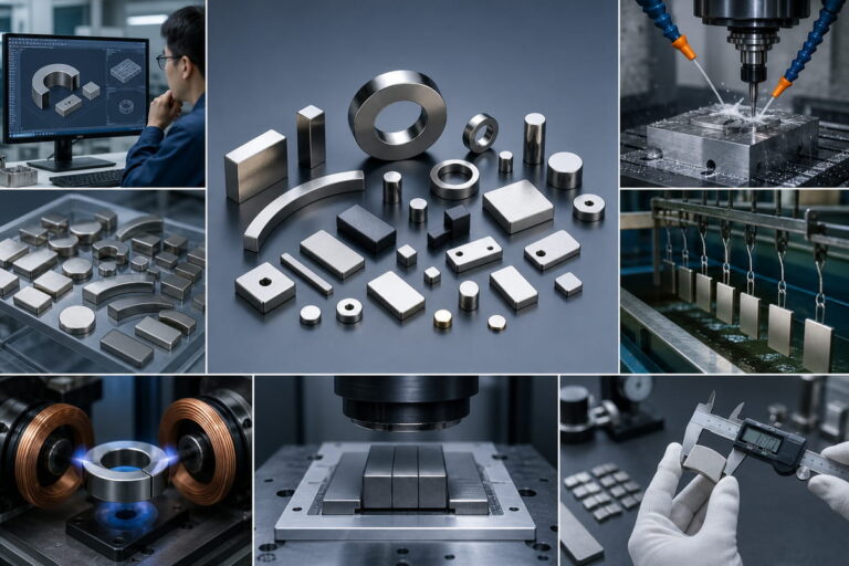 Solutions de fabrication d'aimants NdFeB sur mesure
