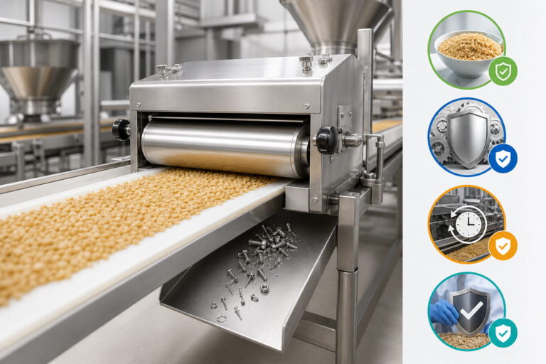 Séparateur magnétique pour équipements agroalimentaires