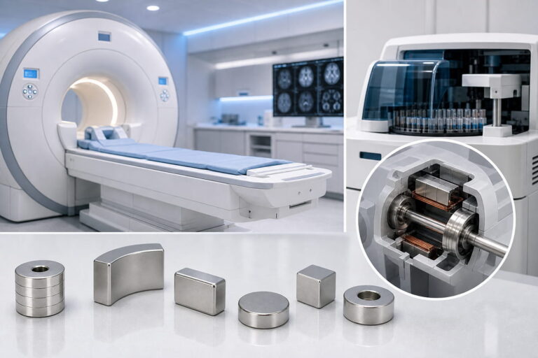 Aimant pour dispositif médical destiné aux équipements de diagnostic
