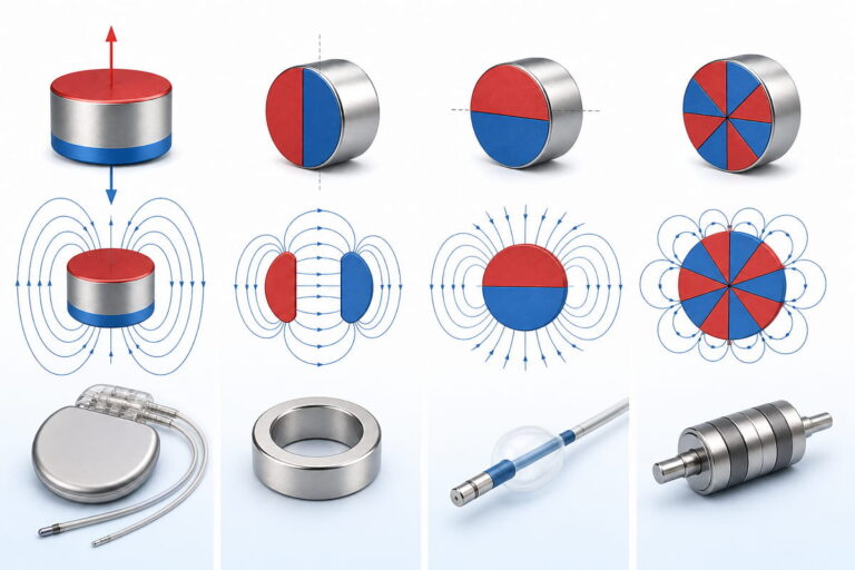 Aimant médical – Magnétisation sur mesure