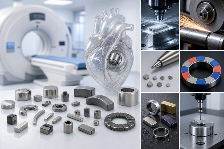Capacités de fabrication d'aimants à usage médical