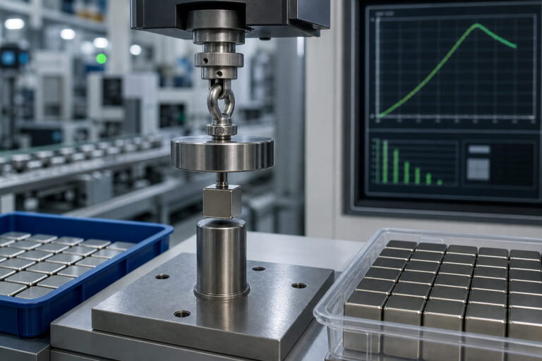 Objectifs des essais de force de traction sur les aimants NdFeB au cours du processus de fabrication