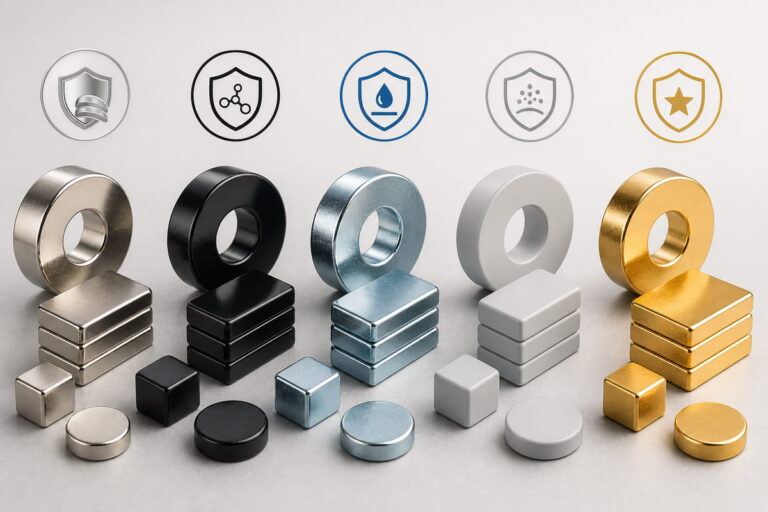 Types de revêtements couramment utilisés dans la fabrication d'aimants NdFeB