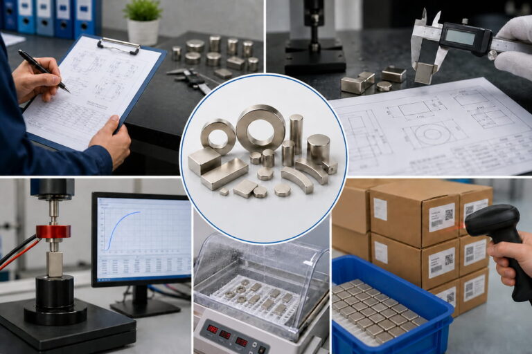 Services d'assistance aux fabricants OEM dans le domaine de la fabrication d'aimants NdFeB