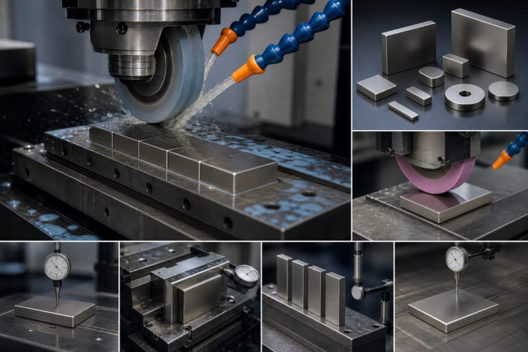 Capacités de rectification CNC des aimants NdFeB