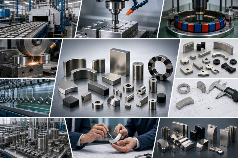 Capacités de fabrication d'aimants au néodyme
