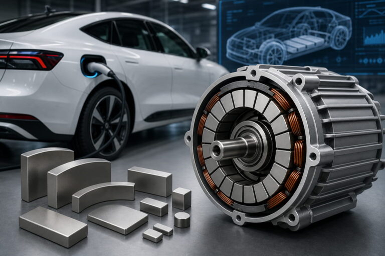 Aimants en néodyme pour moteurs de véhicules électriques