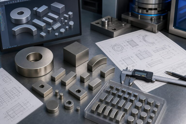 Aimants NdFeB frittés : fabrication sur mesure et options de personnalisation