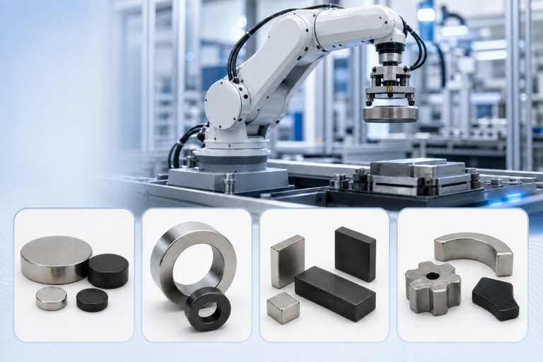 Produits magnétiques courants pour la robotique et l'automatisation
