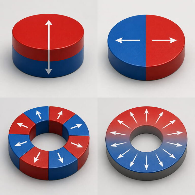 direction de magnétisation personnalisée