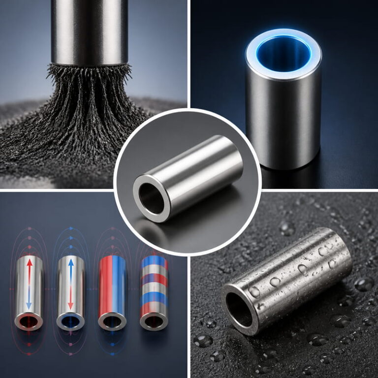 Caractéristiques des tubes magnétiques au néodyme