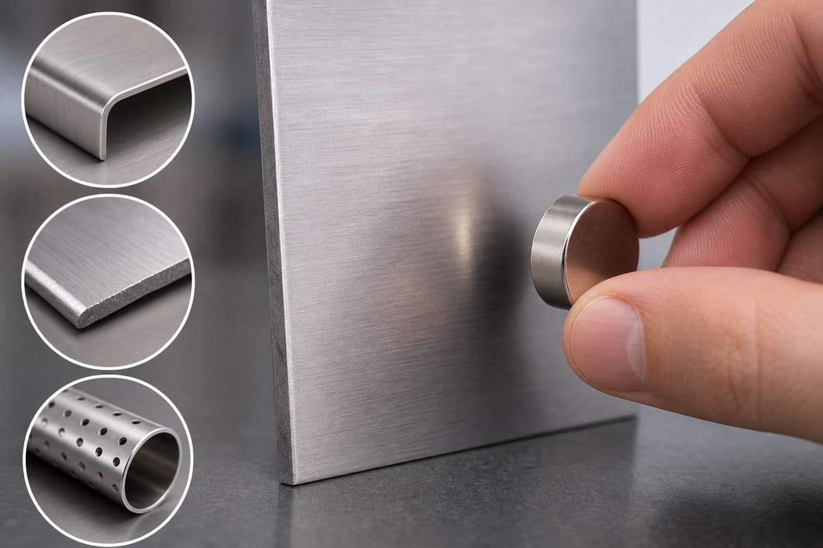 Les aciers inoxydables austénitiques adhèrent faiblement