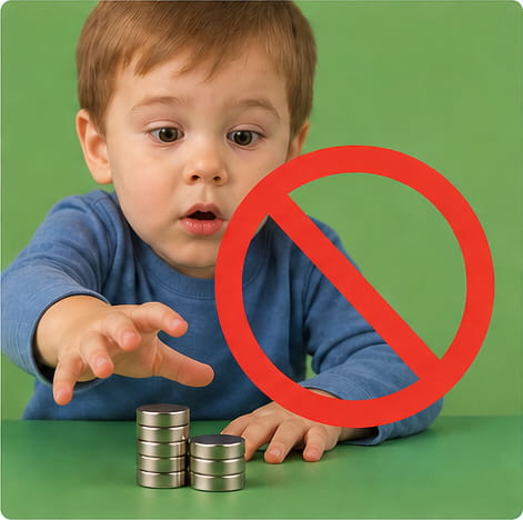 Child Safety to Store Neodymium Magnets