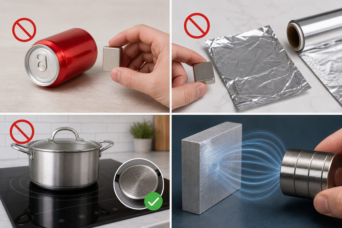 Idées reçues courantes sur les aimants et l'aluminium
