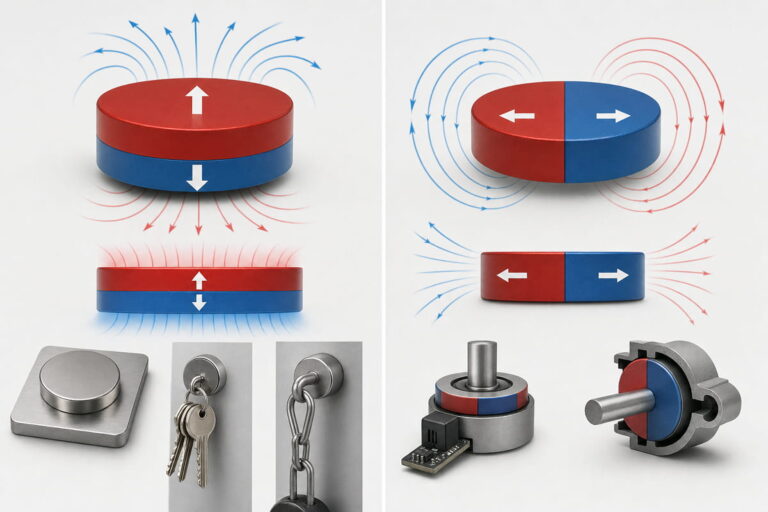 Options de magnétisation des disques magnétiques
