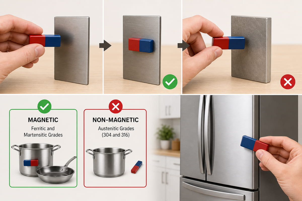 Comment vérifier si un métal est magnétique