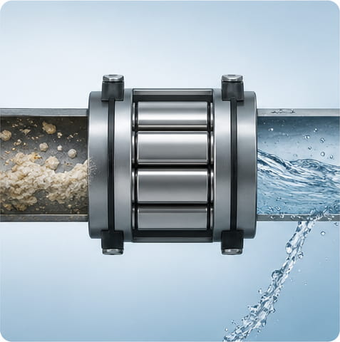 Aimants au néodyme utilisés pour le traitement de l'eau