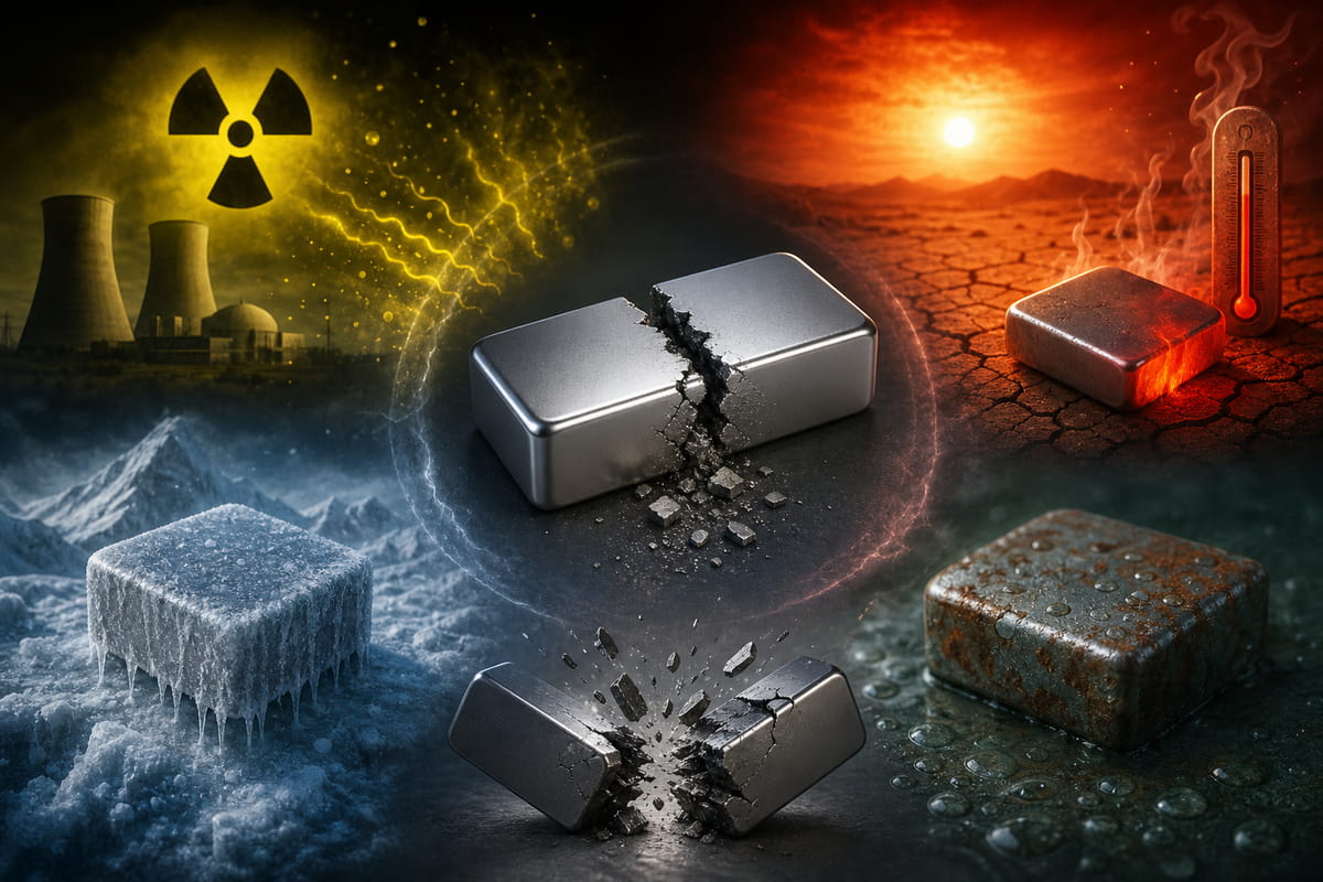 Radiation and Extreme Conditions That Shorten Neodymium Magnets Lifespan