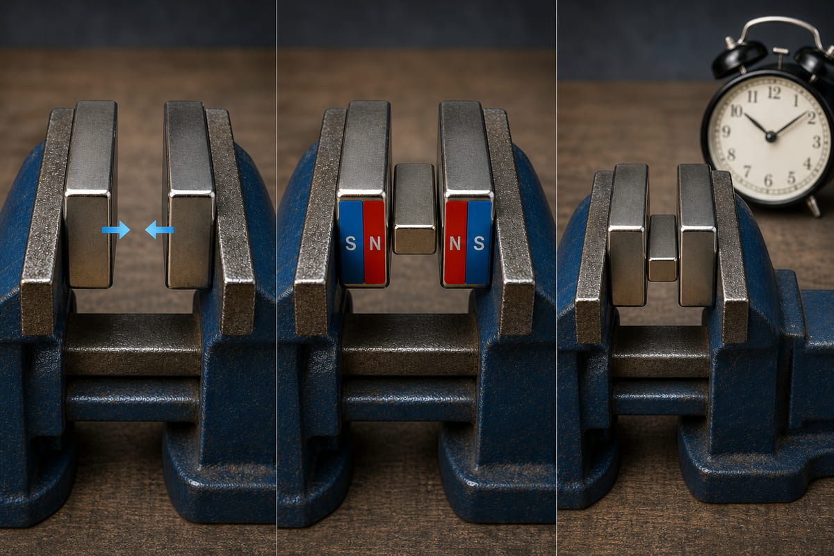 Sandwich Method to Remagnetize a Neodymium Magnet