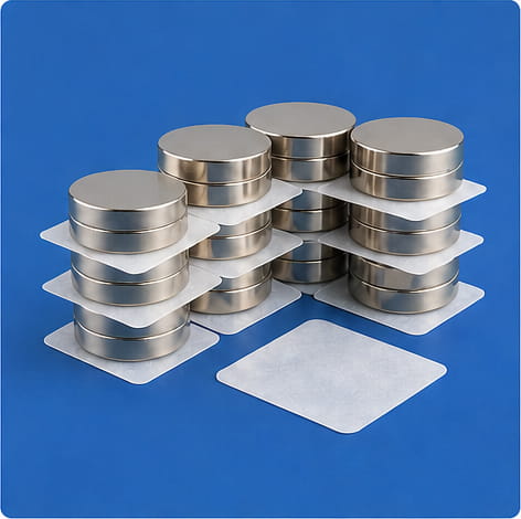 Use Spacers to Store Neodymium Magnets