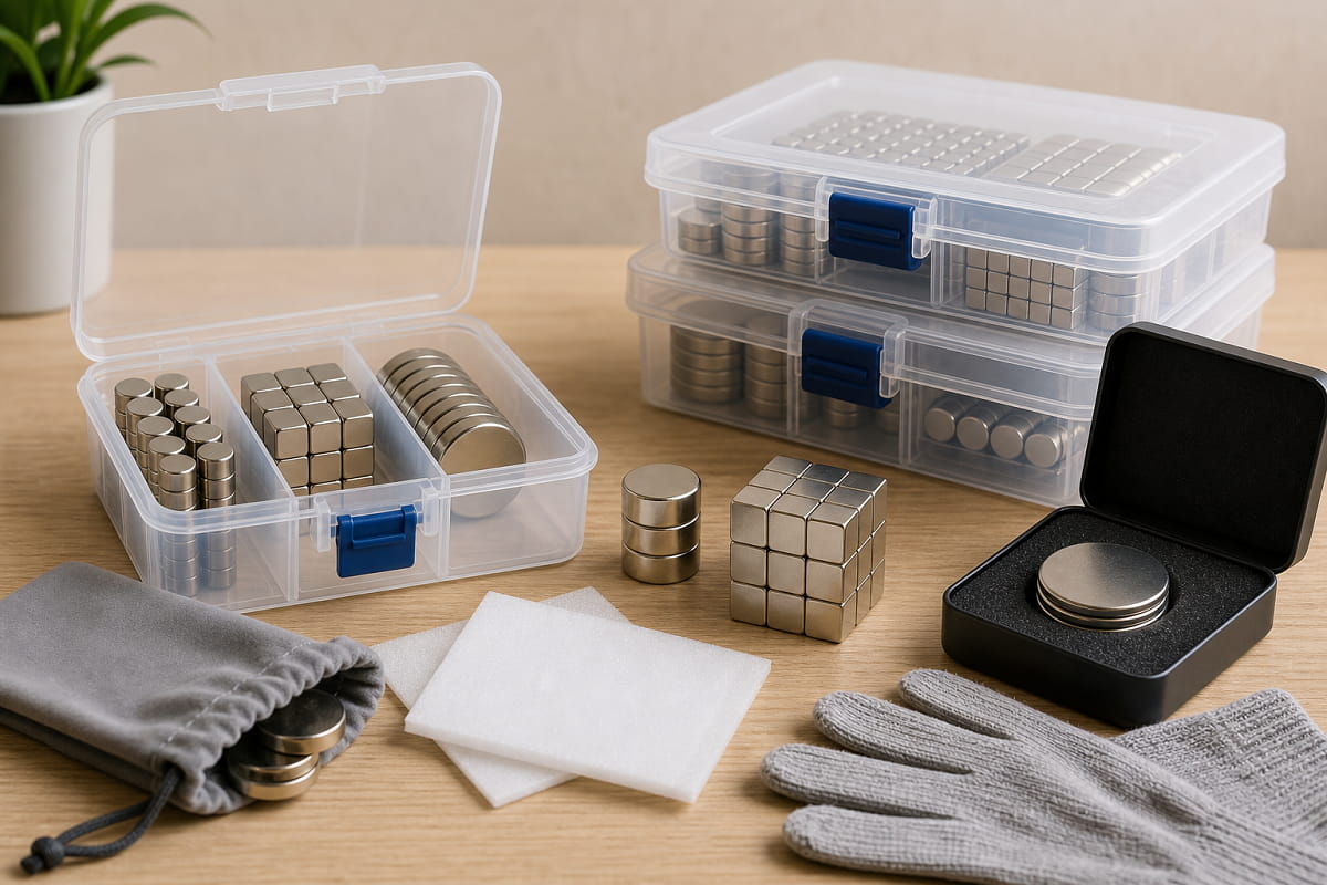 how to store neodymium magnets