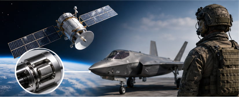 Aimant N55 pour applications aérospatiales et de défense