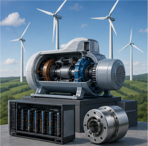 Aimant N55 pour les énergies renouvelables
