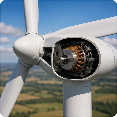 Application aux éoliennes