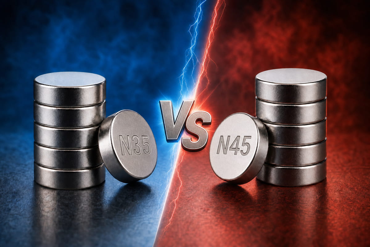 Aimants n35 vs n45