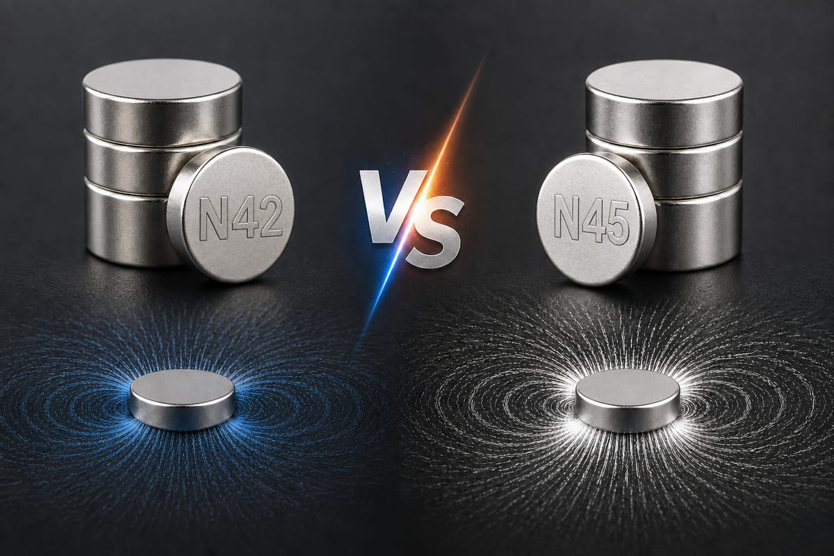 Aimant n42 vs n45