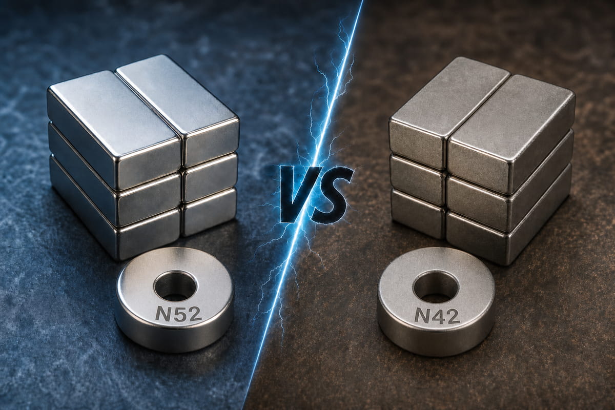 Aimants n52 vs n42