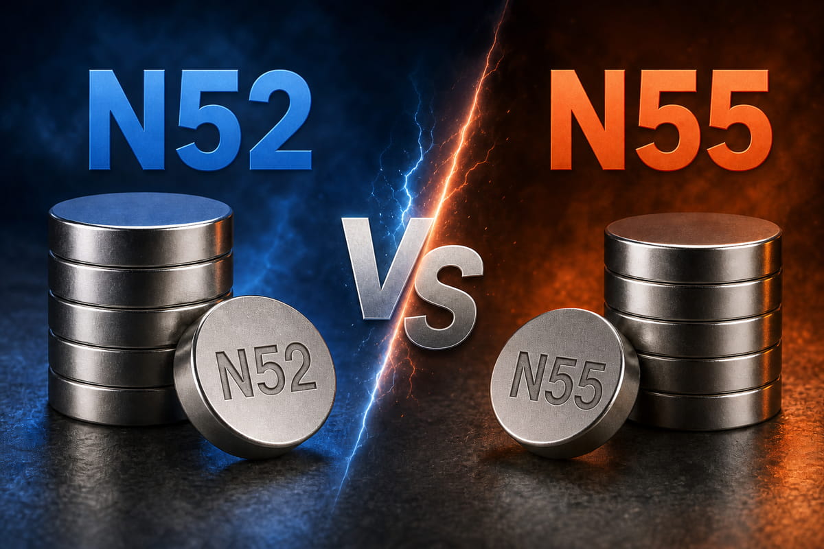 Aimants n52 vs n55
