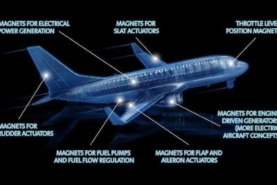 aimants utilisés dans l'aérospatiale